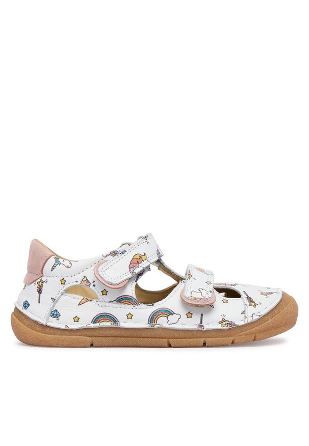 Sandały Froddo. Kolor: biały