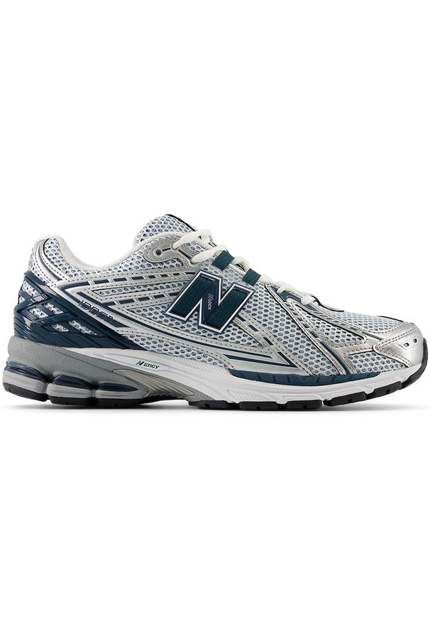 Buty unisex New Balance U1906RCE – srebrne. Kolor: srebrny. Materiał: guma, syntetyk, materiał. Szerokość cholewki: normalna. Sport: turystyka piesza