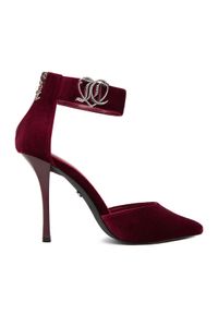 Juicy Couture Szpilki EO-S4S96733-01B Bordowy. Kolor: czerwony. Materiał: materiał. Obcas: na szpilce