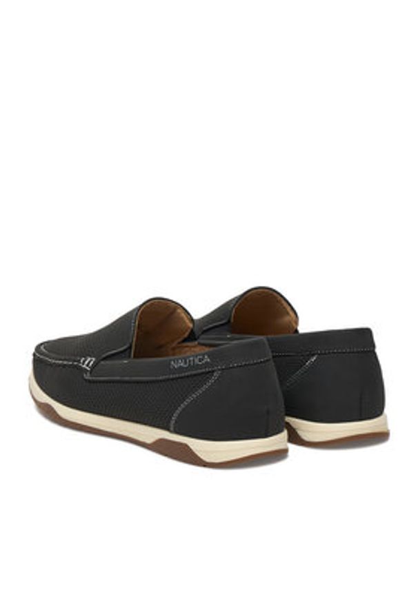 Nautica Mokasyny CEO-TITO-01 Granatowy. Kolor: niebieski. Materiał: skóra