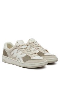 MICHAEL Michael Kors Sneakersy Rebel 43T4RBFS7D Beżowy. Kolor: beżowy. Materiał: zamsz, skóra