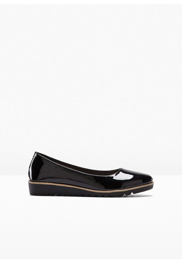 Czarne baleriny bonprix eleganckie