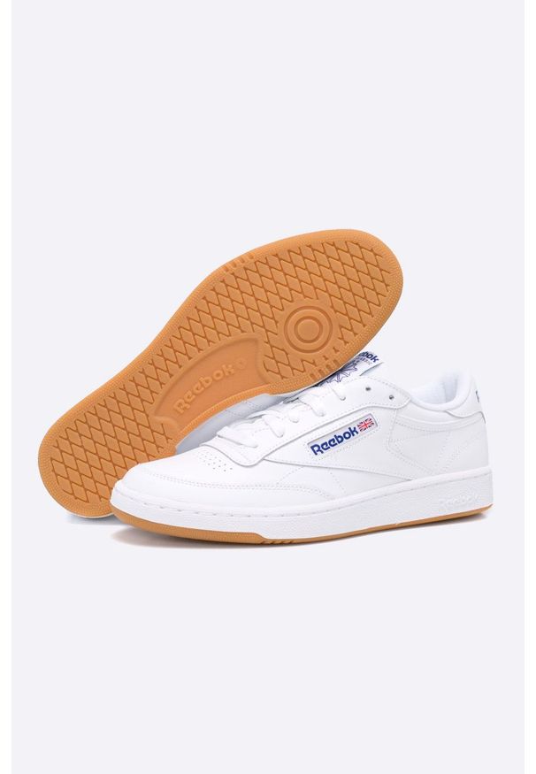 Reebok Classic - Buty Club C 85. Zapięcie: sznurówki. Kolor: biały. Model: Reebok Classic, Reebok Club
