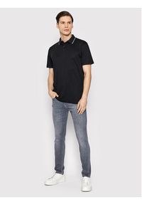 Selected Homme Polo Leroy 16082844 Czarny Regular Fit. Typ kołnierza: polo. Kolor: czarny. Materiał: bawełna