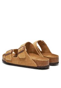 Birkenstock Klapki Arizona zamsz 1026190 Brązowy. Kolor: brązowy. Materiał: skóra, zamsz #3