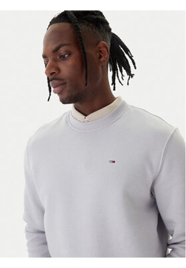 Tommy Jeans Bluza DM0DM20741 Szary Regular Fit. Kolor: szary. Materiał: bawełna