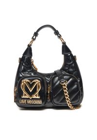 Love Moschino - Torebka LOVE MOSCHINO. Kolor: czarny