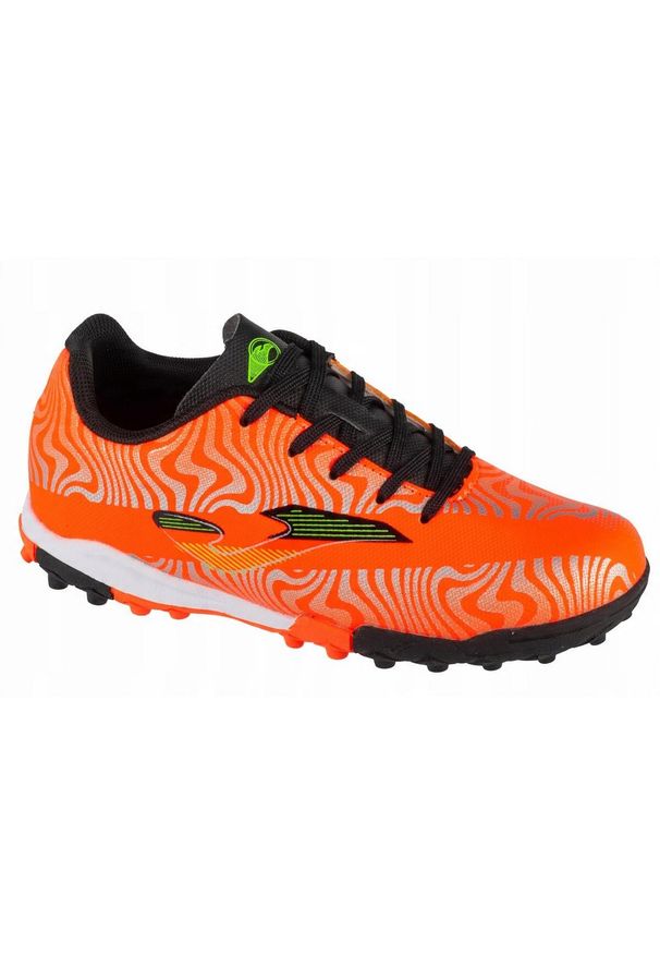 Joma - Buty Piłkarskie Evolution Ze Sztuczną Nawierzchnią Dla Dzieci I Młodzieży. Kolor: pomarańczowy, wielokolorowy, żółty. Sport: piłka nożna