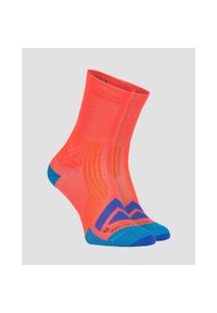Skarpety X-Socks Bike Expert Crew. Kolor: niebieski, pomarańczowy, różowy, wielokolorowy. Sport: kolarstwo #1