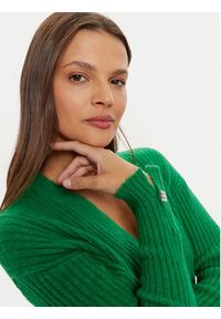 Liu Jo Sukienka dzianinowa WF4532 MA57P Zielony Regular Fit. Kolor: zielony. Materiał: syntetyk #5
