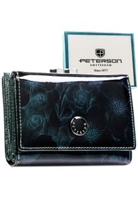 Portfel damski Peterson PTN PS15-09-FDS zielony. Kolor: zielony