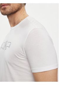 CMP T-Shirt 32D8147P Biały Regular Fit. Kolor: biały. Materiał: bawełna