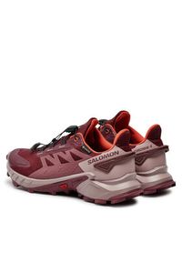 salomon - Salomon Buty do biegania Supercross 4 Gore-Tex L47594500 Fioletowy. Kolor: fioletowy. Materiał: materiał. Technologia: Gore-Tex #6
