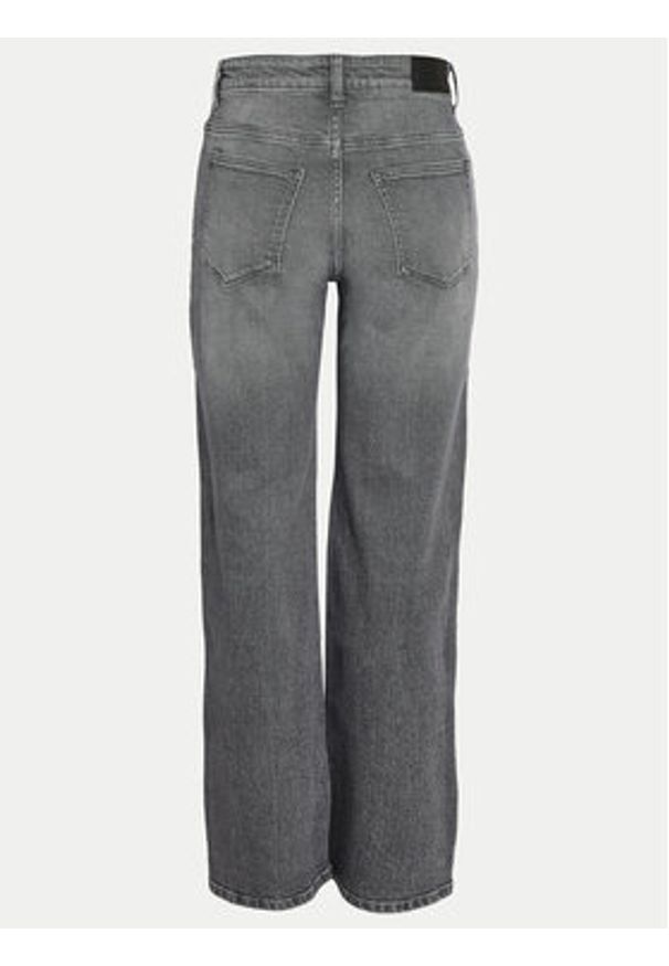 Noisy may - Noisy May Jeansy Yolanda 27030419 Szary Wide Leg. Kolor: szary