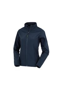 RESULT - Damska kurtka z recyklingu Result Softshell. Kolor: niebieski. Materiał: softshell #1
