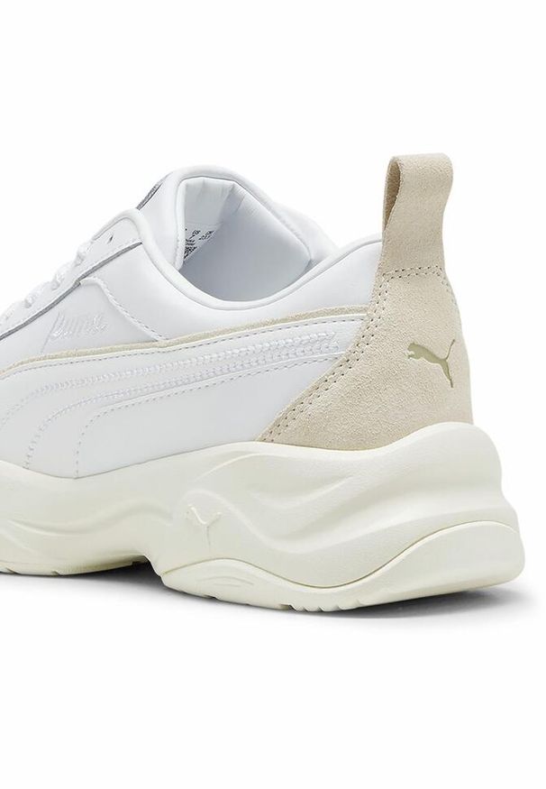 Puma - Sneakersy unisex Cilia Mode Lux PUMA White Warm Gold. Kolor: biały, żółty, wielokolorowy