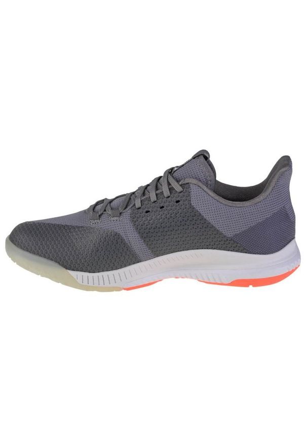 Adidas - Buty adidas Crazyflight Bounce 3 W EH0856 szare. Wysokość cholewki: przed kostkę. Zapięcie: sznurówki. Kolor: szary. Materiał: tkanina, syntetyk, materiał, guma. Szerokość cholewki: normalna. Sport: fitness