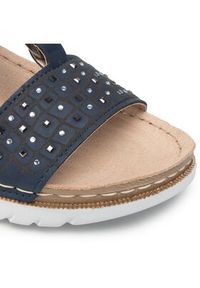 Inblu Klapki CNACOO01 Granatowy. Kolor: niebieski. Materiał: skóra #3
