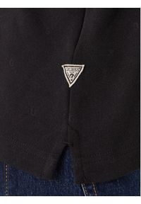 Guess Polo M6RP05 KD181 Czarny Regular Fit. Typ kołnierza: polo. Kolor: czarny. Materiał: bawełna #5