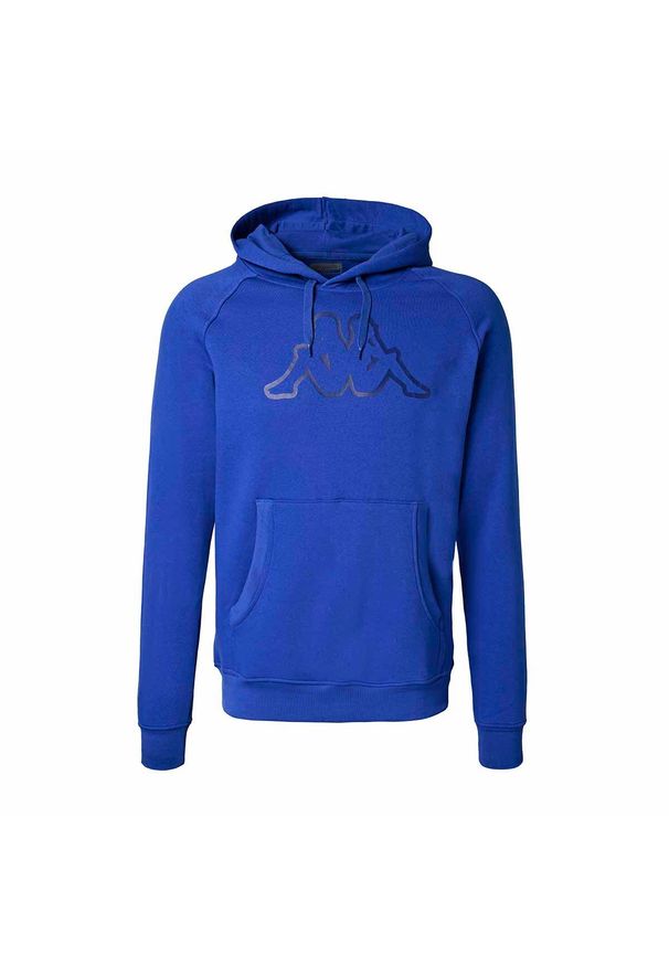 Bluza z kapturem Kappa Zaiver. Typ kołnierza: kaptur. Kolor: niebieski