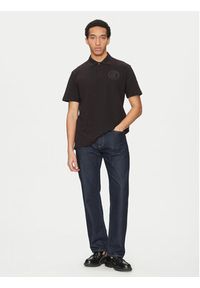 Just Cavalli Polo 78OAGT01 Czarny Regular Fit. Typ kołnierza: polo. Kolor: czarny. Materiał: bawełna #4