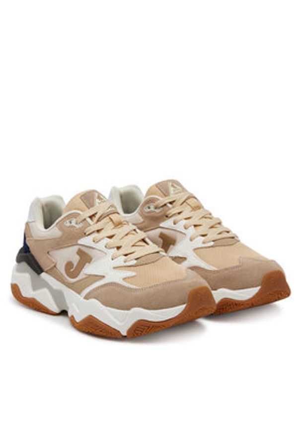 Joma Sneakersy C1400 2526 C1400S2526 Beżowy. Kolor: beżowy. Materiał: materiał
