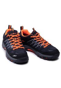 CMP Trekkingi Kids Rigel Low Trekking Shoe Wp 3Q54554J Granatowy. Kolor: niebieski. Materiał: skóra, zamsz. Sport: turystyka piesza #4