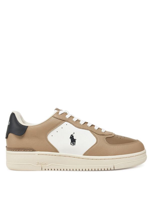 Polo Ralph Lauren Sneakersy Masters Court 809960988001 Brązowy. Kolor: brązowy. Materiał: skóra