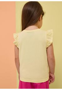 bonprix - Top z czystej bawełny organicznej (3 szt.). Kolor: zielony. Materiał: bawełna. Długość rękawa: bez rękawów. Długość: krótkie. Wzór: nadruk. Sezon: lato #3