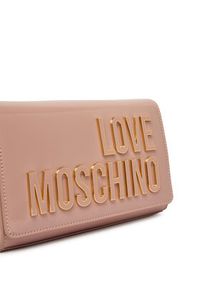 Love Moschino - LOVE MOSCHINO Torebka JC4251PP0OKE160A Różowy. Kolor: różowy. Materiał: skórzane #4