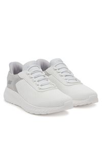 skechers - Skechers Sneakersy Bobs Squad Chaos-Tough Walk 118303/OFWT Biały. Kolor: biały. Materiał: materiał #3