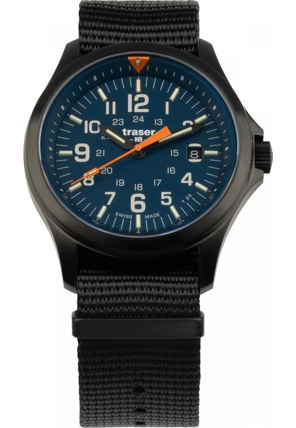 Zegarek Traser Zegarek męski Traser TS-111069 czarny. Kolor: czarny