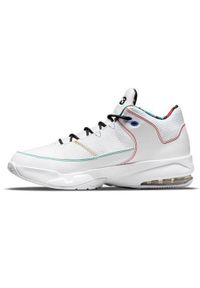Buty koszykarskie męskie Nike Jordan Max Aura 3. Zapięcie: sznurówki. Kolor: biały. Materiał: materiał. Szerokość cholewki: normalna. Sport: koszykówka