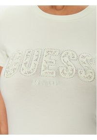 Guess T-Shirt W5GI04 J1314 Żółty Slim Fit. Kolor: żółty. Materiał: bawełna #4