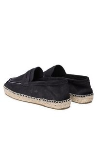 Manebi Espadryle Loeafers Espadrilles K 1.5 Granatowy. Kolor: niebieski. Materiał: skóra, zamsz