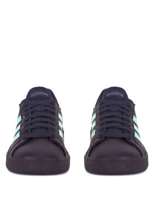 Adidas - adidas Sneakersy GRAND COURT BASE 2.0 ID3043 Fioletowy. Kolor: fioletowy. Materiał: syntetyk