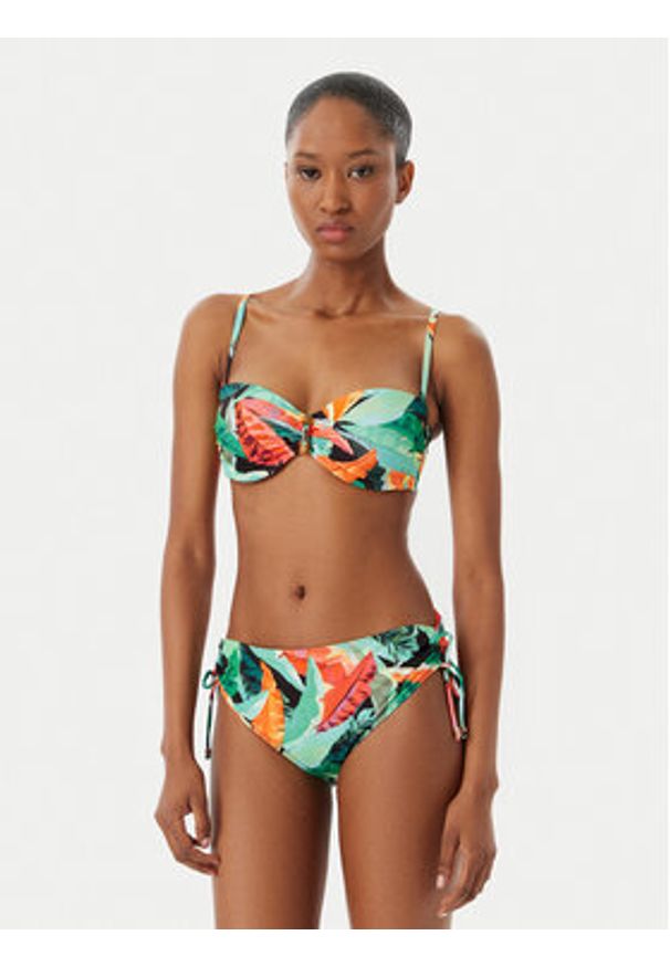 SELMARK - Selmark Dół od bikini BN603 Kolorowy. Materiał: syntetyk. Wzór: kolorowy