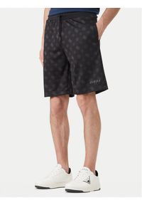 Guess Szorty sportowe Z6GD03 K2851 Czarny Regular Fit. Kolor: czarny. Materiał: syntetyk. Styl: sportowy #1