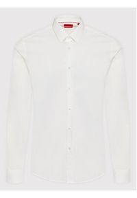 Hugo Koszula Elisha02 50479396 Biały Extra Slim Fit. Kolor: biały. Materiał: bawełna