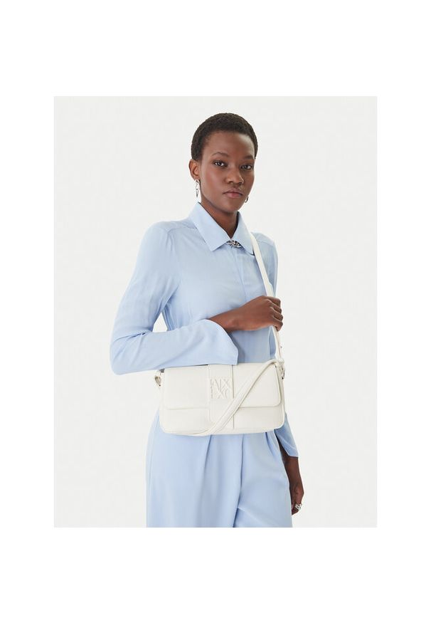 Torebka Armani Exchange. Kolor: biały