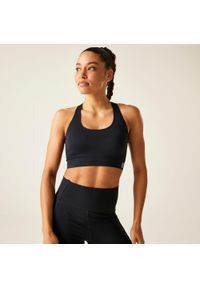 DARE 2B - Biustonosz sportowy damski Don't Sweat It III Dare 2b. Kolor: czarny. Materiał: poliamid, poliester, elastan. Sport: fitness #1