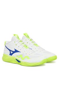 Mizuno Buty halowe Wave Momentum Pro Mid V1GA2545 39 Biały. Kolor: biały. Materiał: materiał. Model: Mizuno Wave #3