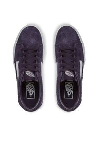 Vans Tenisówki Sk8-Low VN0009QRC9R1 Granatowy. Kolor: niebieski. Materiał: skóra, zamsz