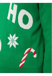 Vero Moda Sweter 10292667 Zielony Regular Fit. Kolor: zielony. Materiał: syntetyk #5