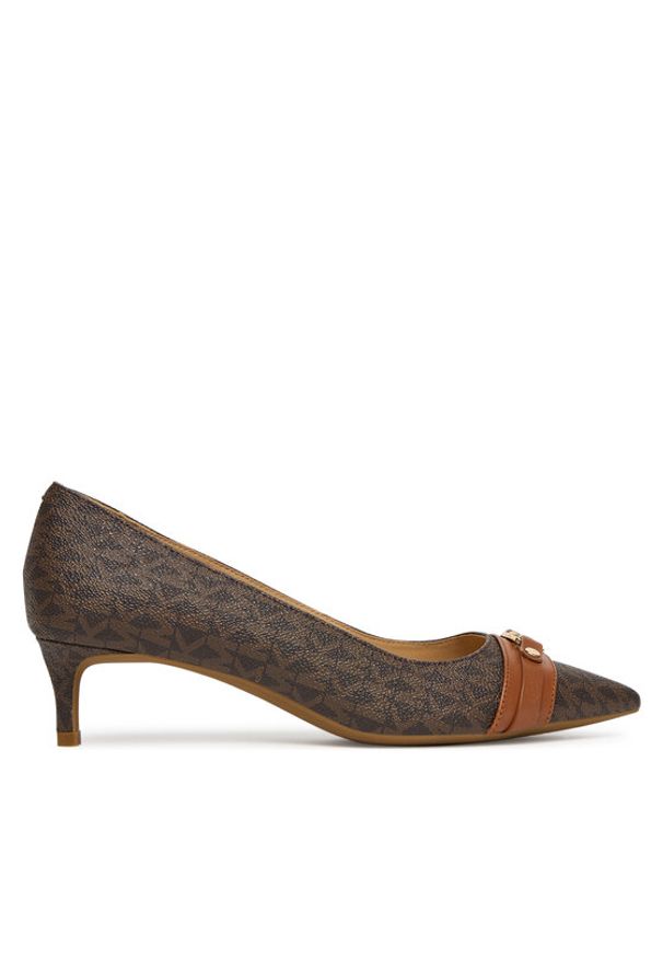 MICHAEL Michael Kors Czółenka Mandy Flex 40T5MAMP1B Brązowy. Kolor: brązowy. Materiał: skóra. Obcas: na szpilce