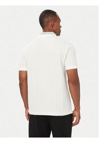 Lacoste Polo DH1417 Beżowy Regular Fit. Typ kołnierza: polo. Kolor: beżowy. Materiał: syntetyk #4