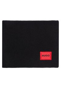 Hugo Szalik Saffa 50502605 Czarny. Kolor: czarny. Materiał: wełna