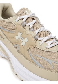 Under Armour Sneakersy UA Apparition Tech 6005280 Beżowy. Kolor: beżowy. Materiał: materiał #4
