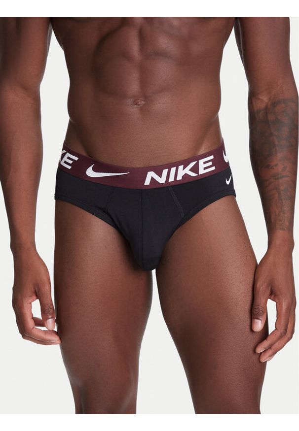 Nike Komplet 3 par slipów Essential Micro 0000KE1155 Czarny. Kolor: czarny. Materiał: syntetyk