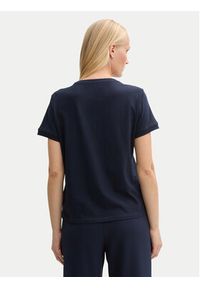 Tom Tailor T-Shirt 1045543 Granatowy Regular Fit. Kolor: niebieski. Materiał: bawełna #4